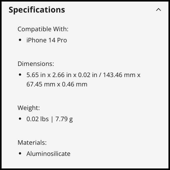 🍎🛡️iPhone14Pro💪🏼💯 Otterbox Trusted Glass IPhone 14 Pro Brand New Unopened - Picture 10 of 11